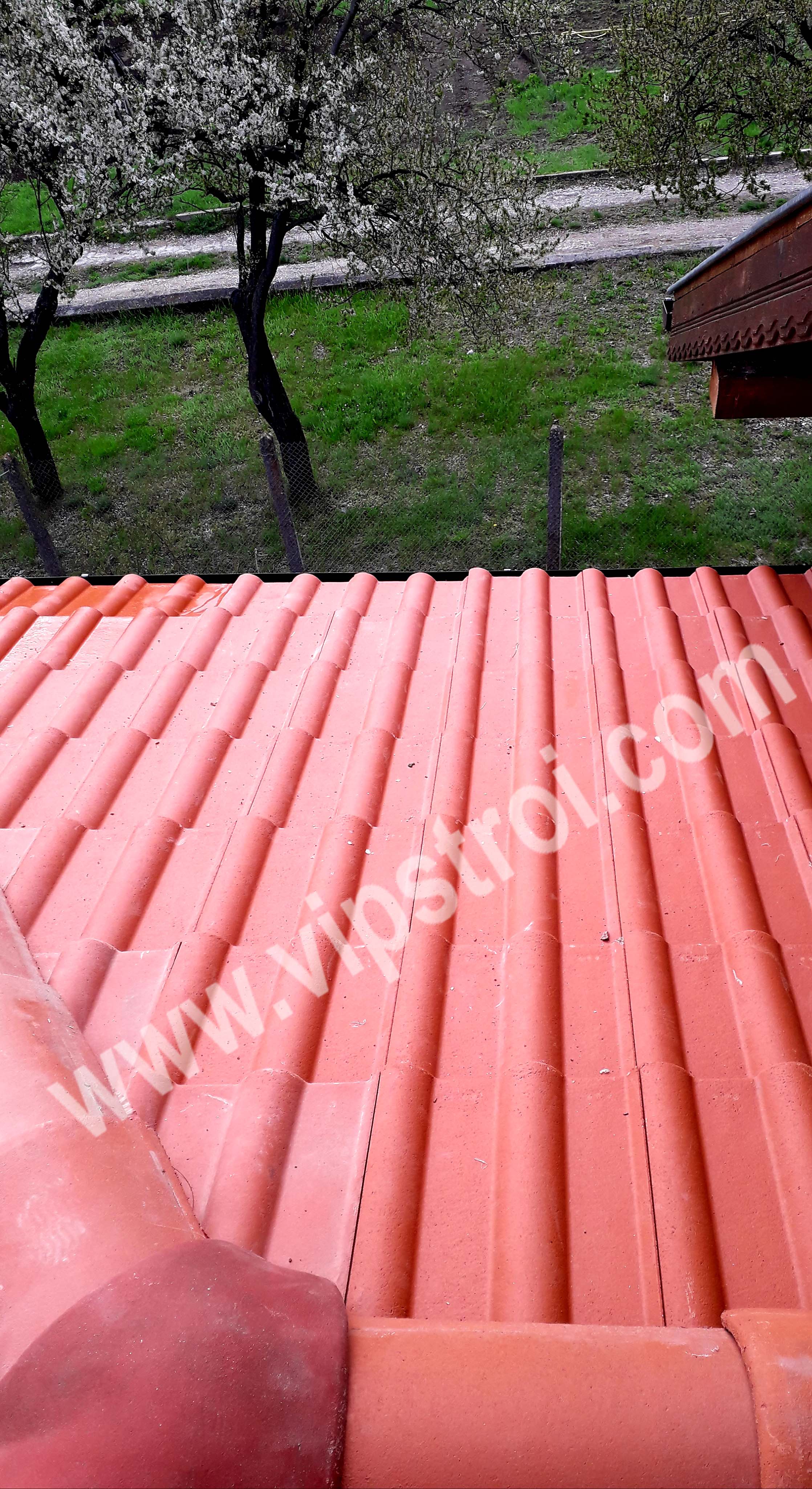 Дървен навес с финишно лакиране - с. Алдомировци, ул. Алдомировска, Софийска област - снимка 8