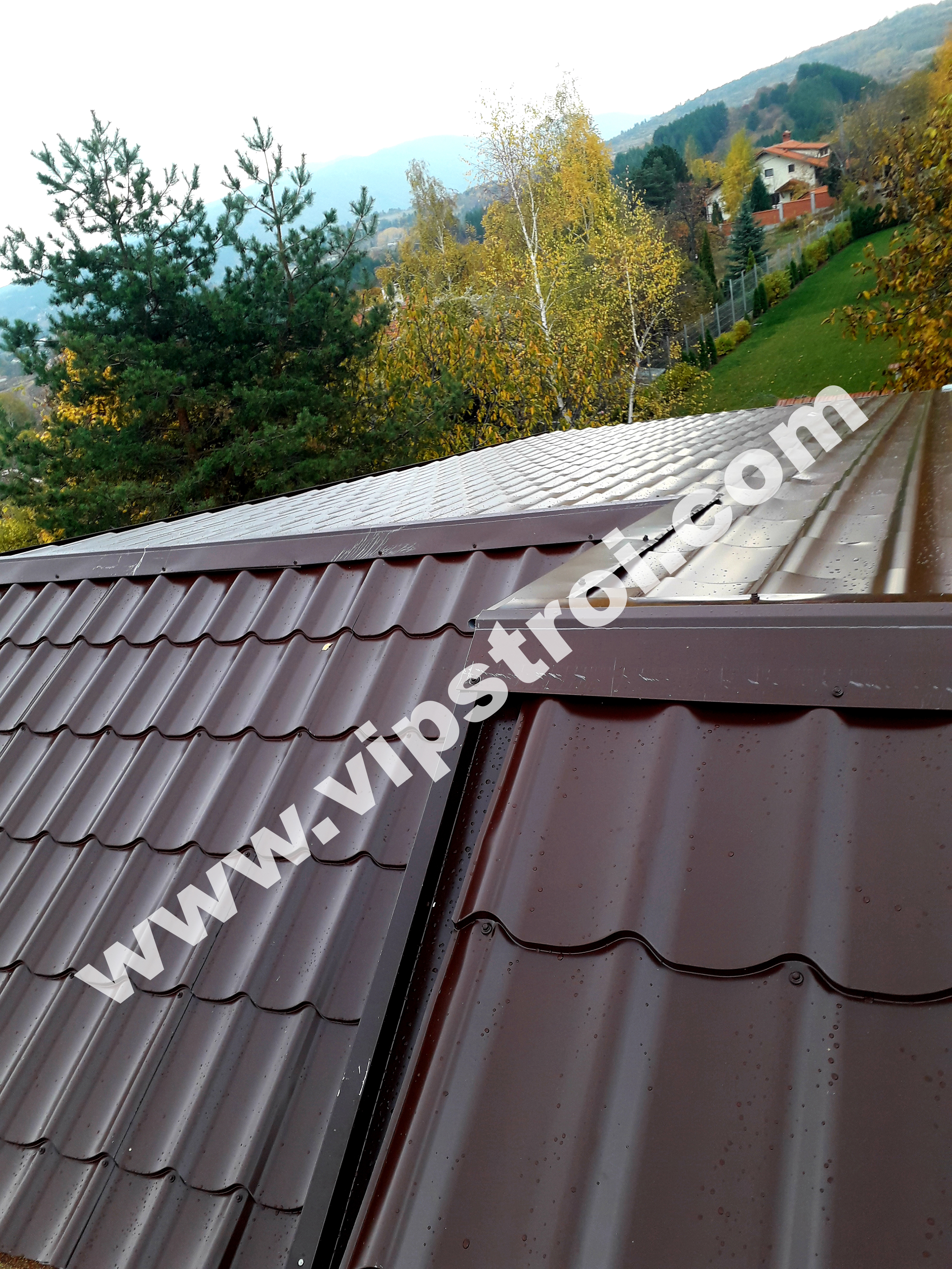 Навес на тераса с метални керемиди - гр. София, кв. Бункера, ул. Лещава 10 - снимка 2