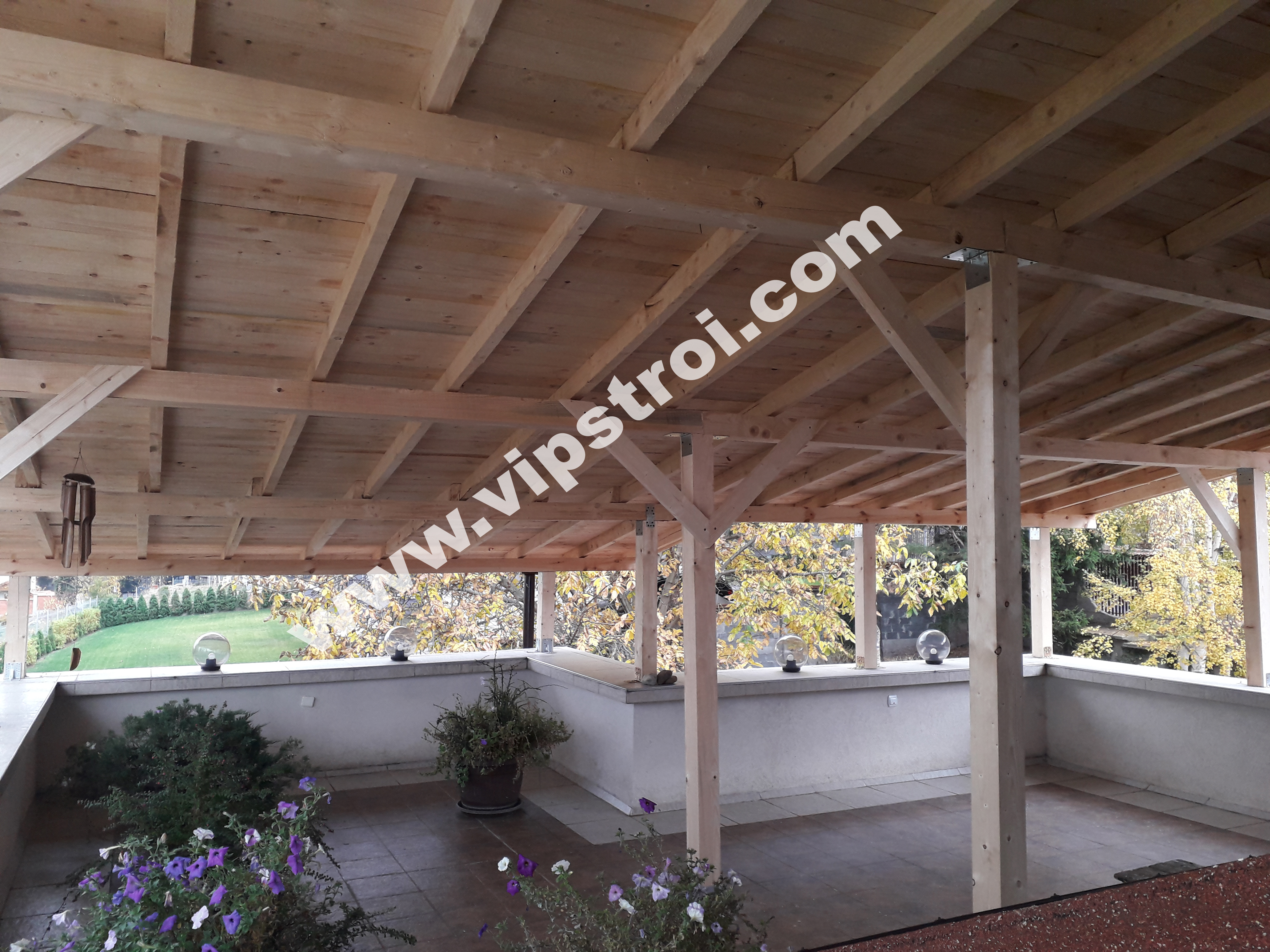 Навес на тераса с метални керемиди - гр. София, кв. Бункера, ул. Лещава 10 - снимка 8