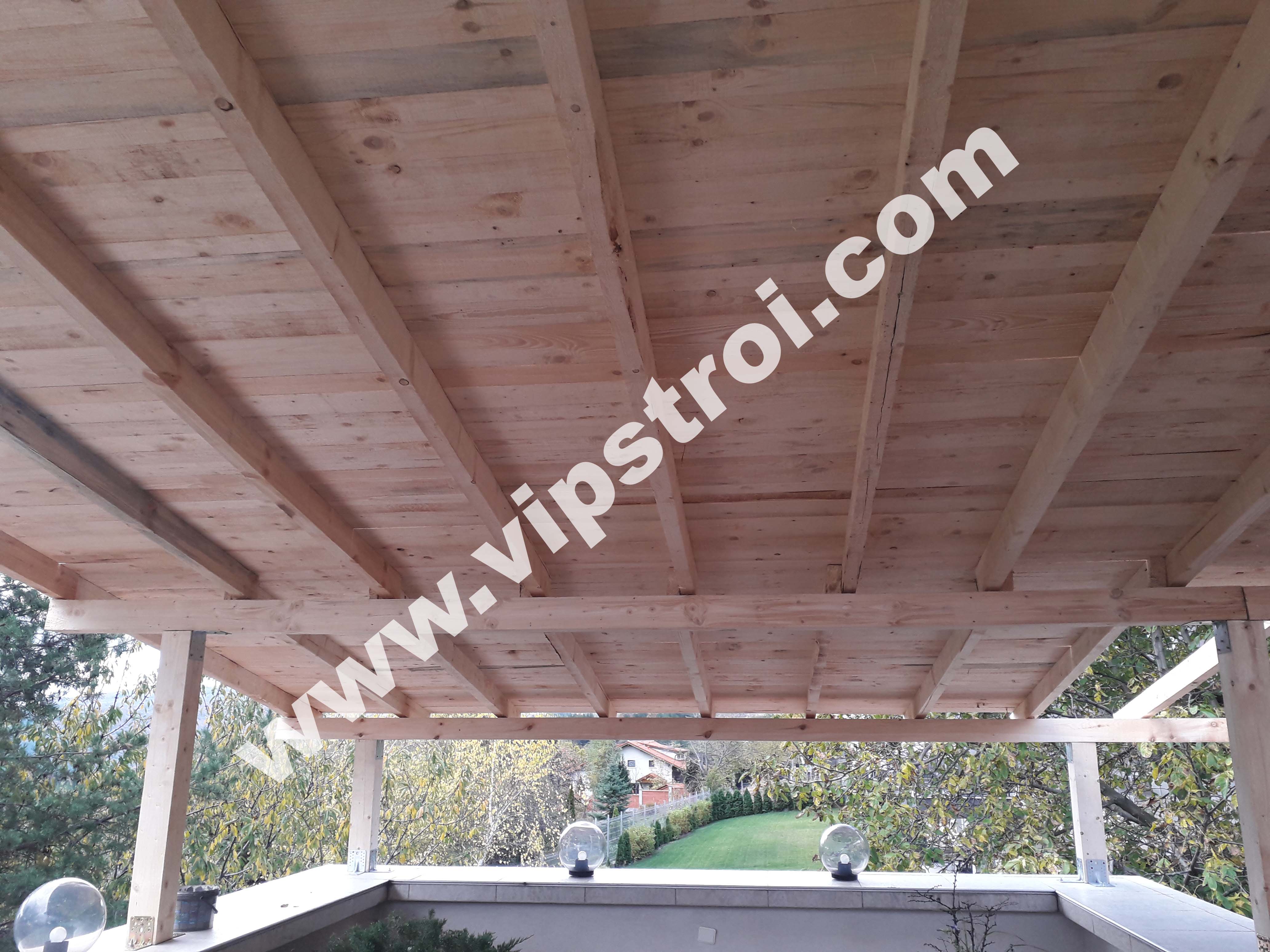 Навес на тераса с метални керемиди - гр. София, кв. Бункера, ул. Лещава 10 - снимка 15