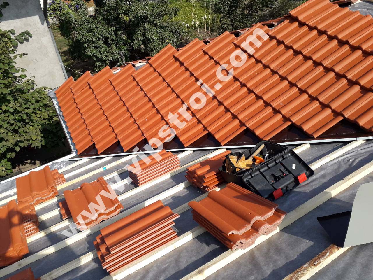 Изграждане на нов покрив с керемиди Брамак - гр. Перник, кв. Църква, ул. Атанас Накев 19 - снимка 6