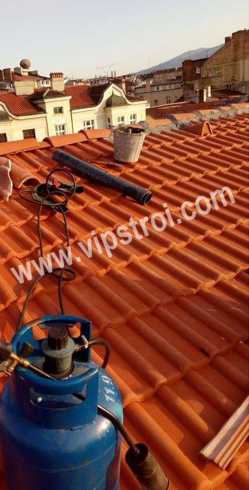 Професионална хидроизолация на плосък покрив - гр. Пловдив, ул. Густав Вайганд 14 - снимка 2