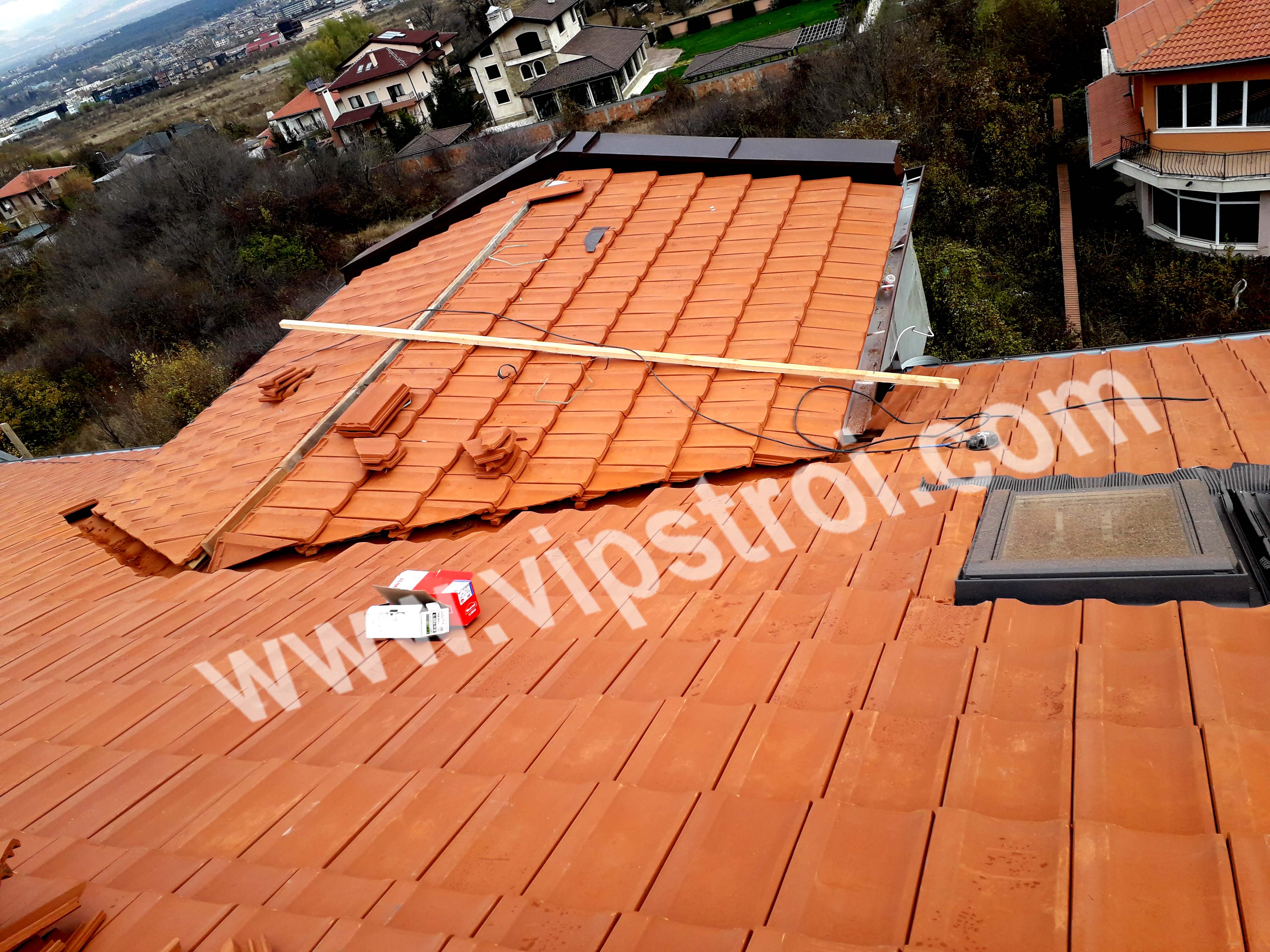 Покривен ремонт на жилищен блок - гр. Карнобат, до ЖП гара, блок 10 - снимка 1