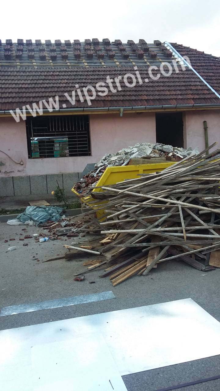 Обновяване на покрив върху стари греди - общ. Симитли - снимка 7