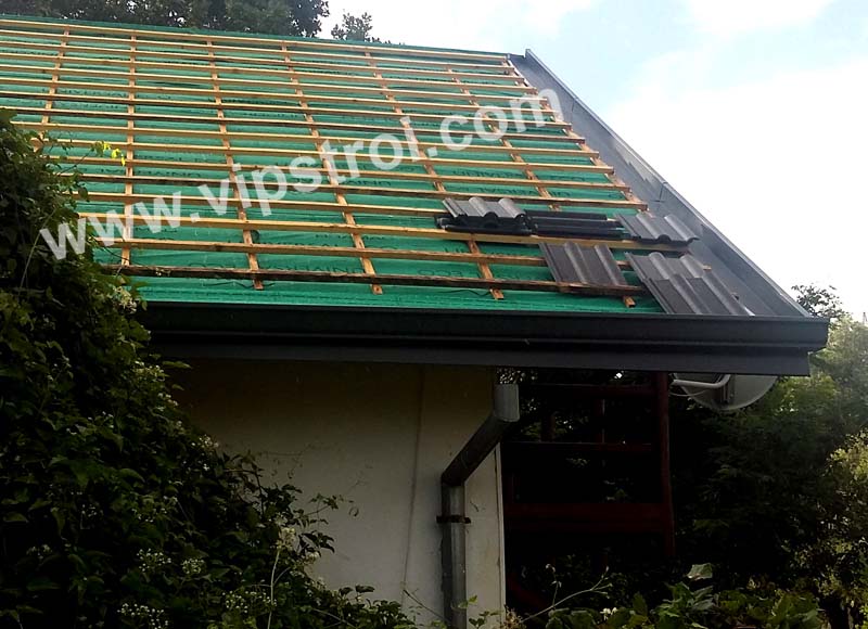 Ремонт на покрив с керемиди Младост - общ. Бобовдол, Кюстендилска област, ул. Г. Димитров 108 - снимка 3