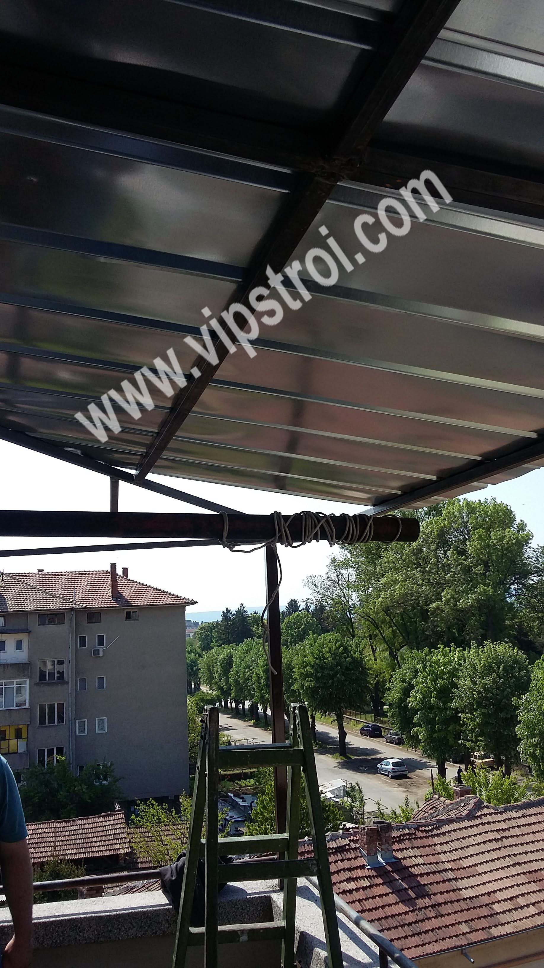 Нова дървена конструкция с керемиди - гр. Приморско - снимка 4